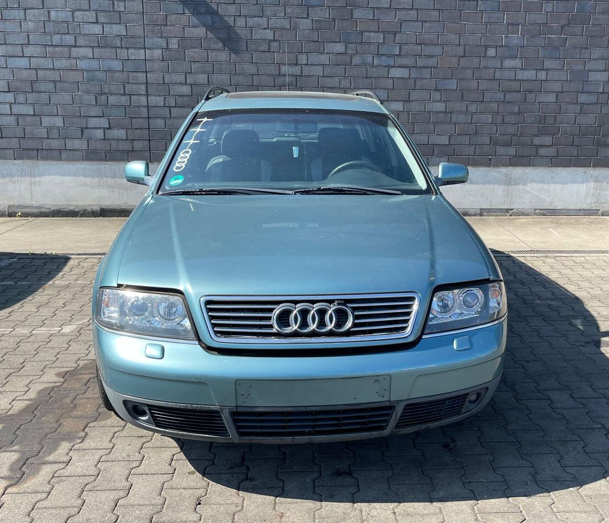 Audi A6 C5 4B Avant original Tür hinten links LX6V-Jaspisgrünmetallic BJ98 Kombi